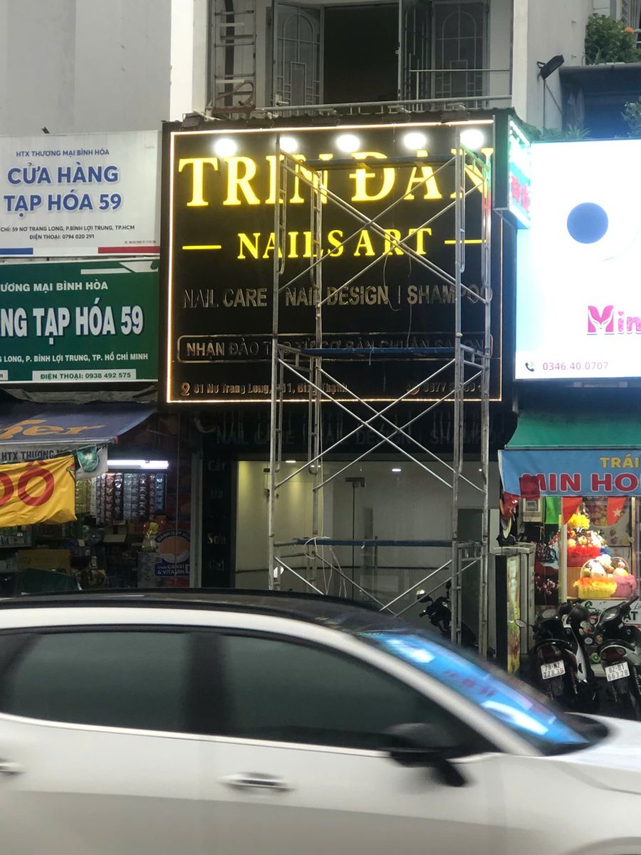 Bảng hiệu đẹp dành cho tiệm nail