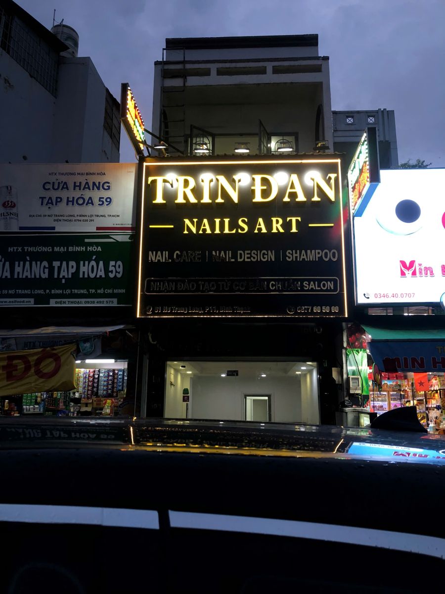 Bảng hiệu nail
